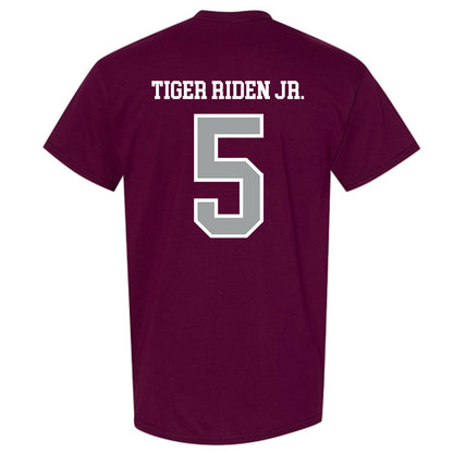 Texas A&M - NCAA Football : Deondrae Tiger Riden Jr. - Sports Shersey T-Shirt-1