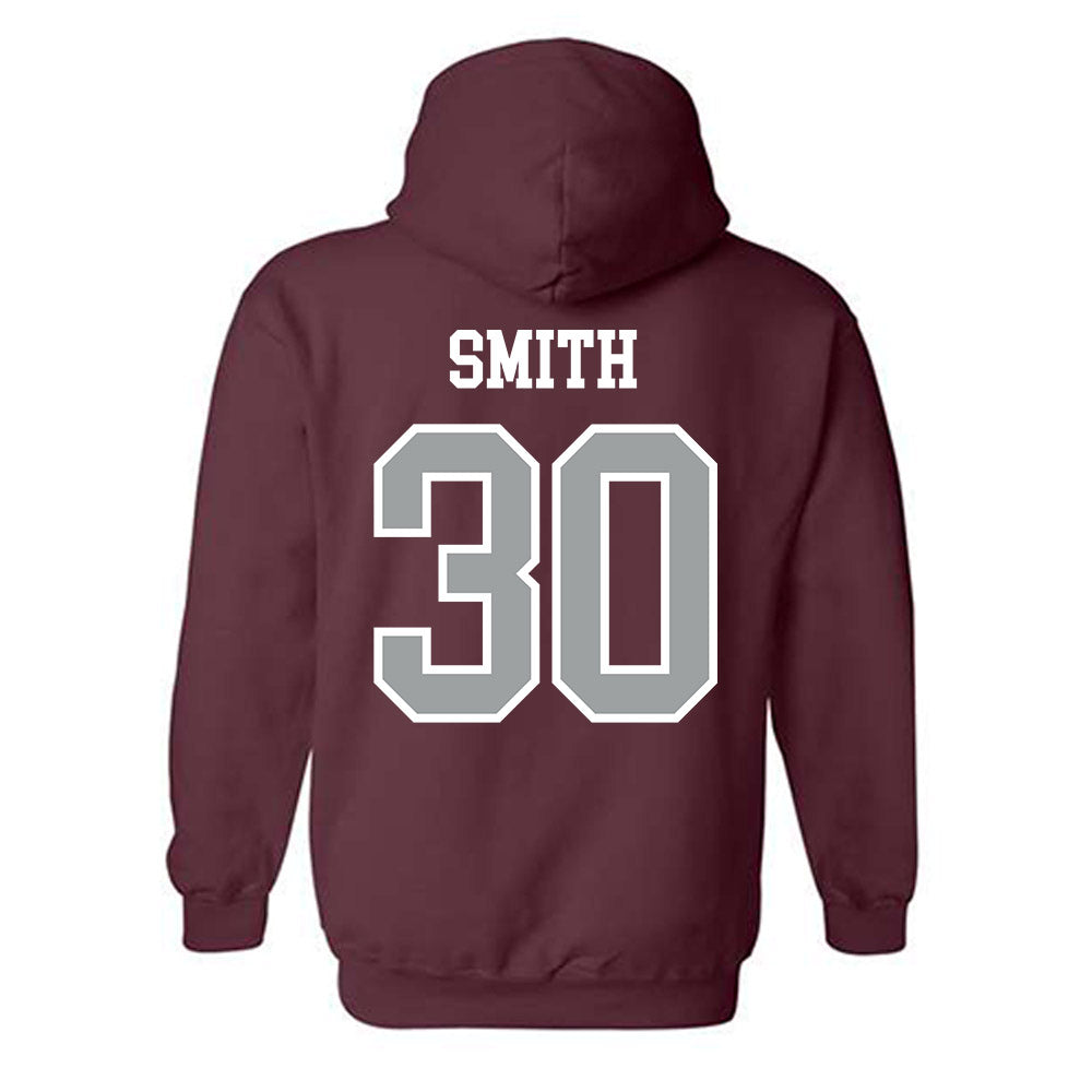 Texas A&M - NCAA Football : Tj Smith - Sports Shersey Hooded Sweatshirt-1