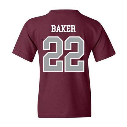 Texas A&M - NCAA Football : Carsyn Baker - Sports Shersey Youth T-Shirt-1