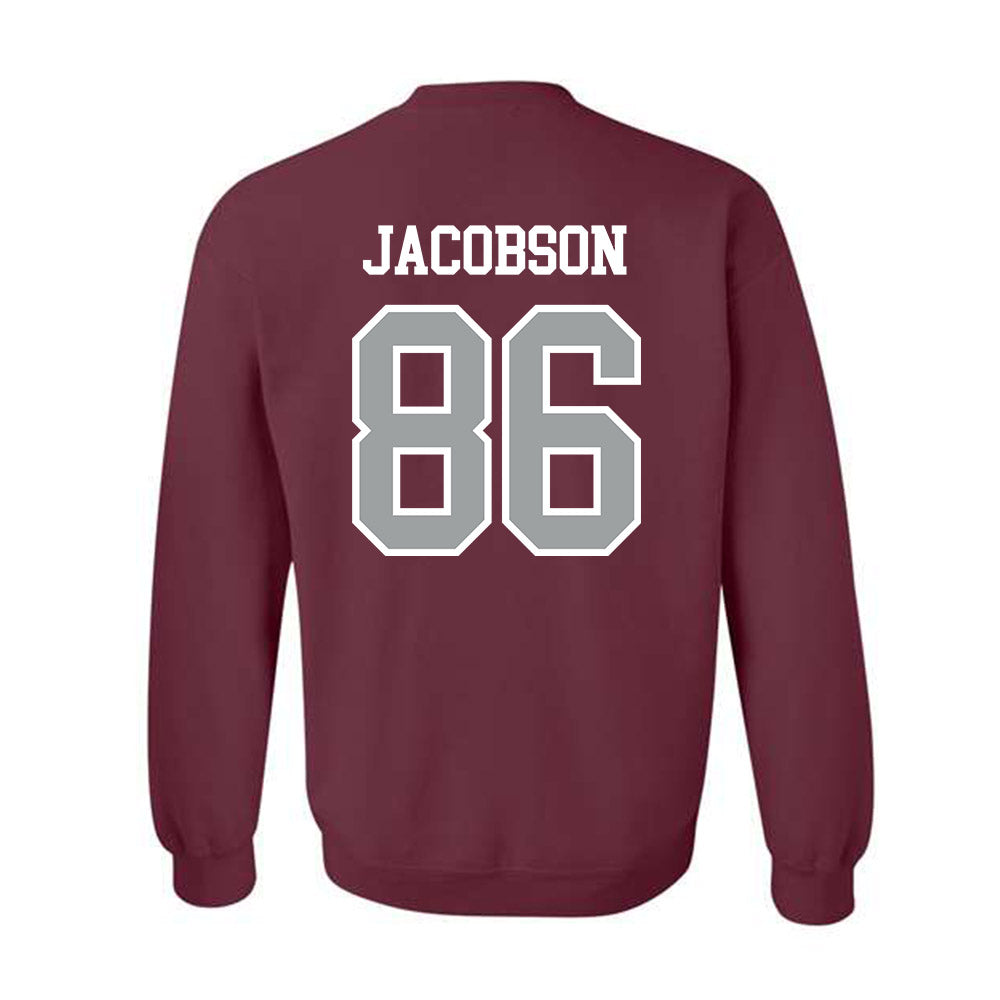 Texas A&M - NCAA Football : Evan Jacobson - Sports Shersey Crewneck Sweatshirt-1