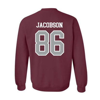 Texas A&M - NCAA Football : Evan Jacobson - Sports Shersey Crewneck Sweatshirt-1