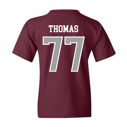 Texas A&M - NCAA Football : Tyler Thomas - Sports Shersey Youth T-Shirt-1