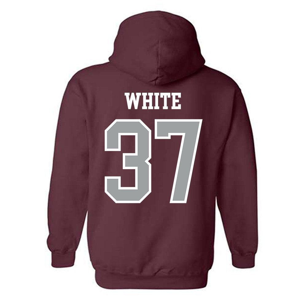 Texas A&M - NCAA Football : Tyler White - Sports Shersey Hooded Sweatshirt-1