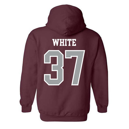 Texas A&M - NCAA Football : Tyler White - Sports Shersey Hooded Sweatshirt-1