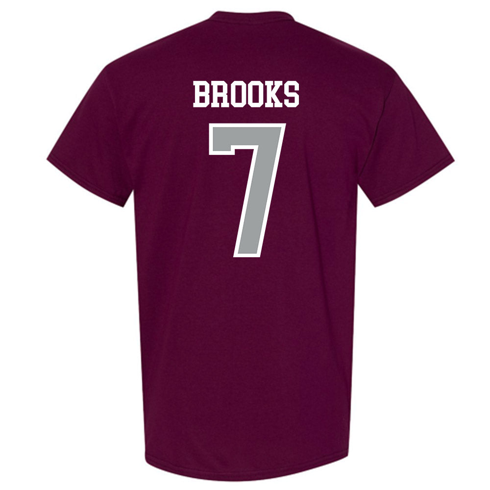 Texas A&M - NCAA Football : Dalton Brooks - Sports Shersey T-Shirt-1