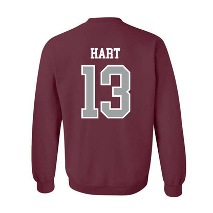 Texas A&M - NCAA Football : Brady Hart - Sports Shersey Crewneck Sweatshirt-1