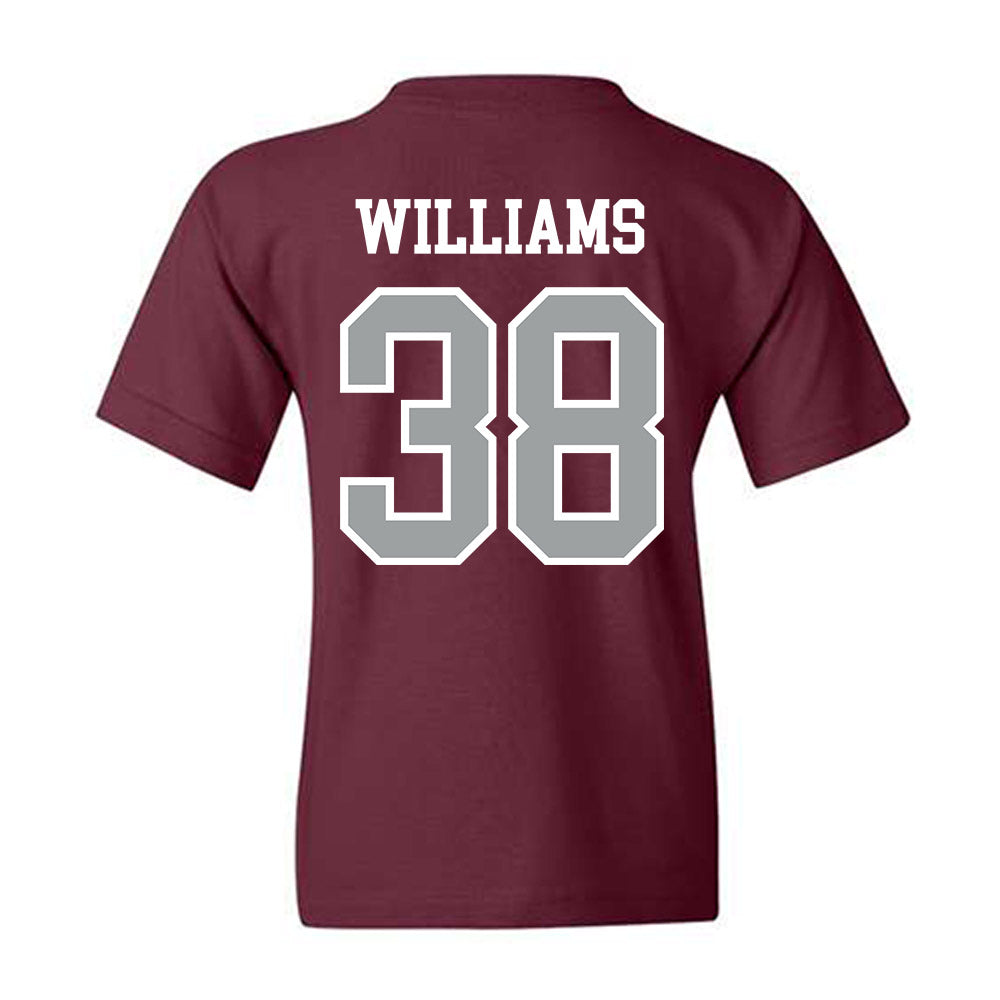 Texas A&M - NCAA Football : Whitaker Williams - Sports Shersey Youth T-Shirt-1