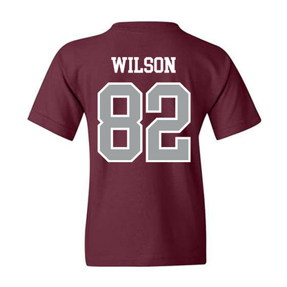 Texas A&M - NCAA Football : Jonah Wilson - Sports Shersey Youth T-Shirt-1