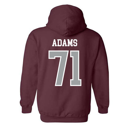 Texas A&M - NCAA Football : Tyree Adams - Sports Shersey Hooded Sweatshirt-1