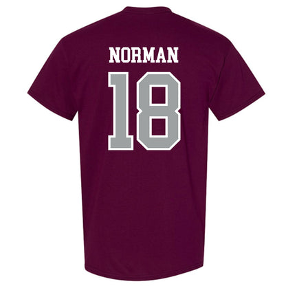 Texas A&M - NCAA Football : TK Norman - Sports Shersey T-Shirt-1