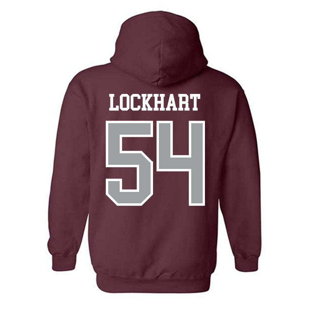 Texas A&M - NCAA Football : Jordan Lockhart - Sports Shersey Hooded Sweatshirt-1