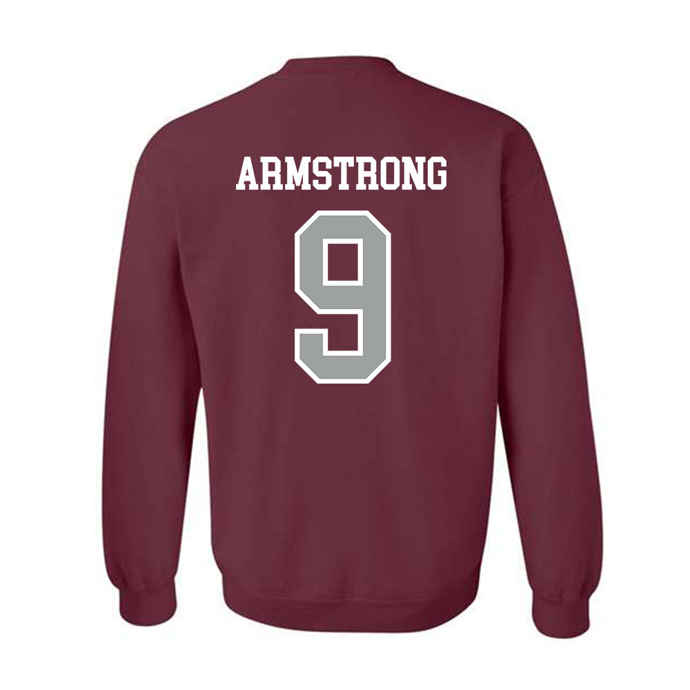 Texas A&M - NCAA Football : Kiotti Armstrong - Sports Shersey Crewneck Sweatshirt-1