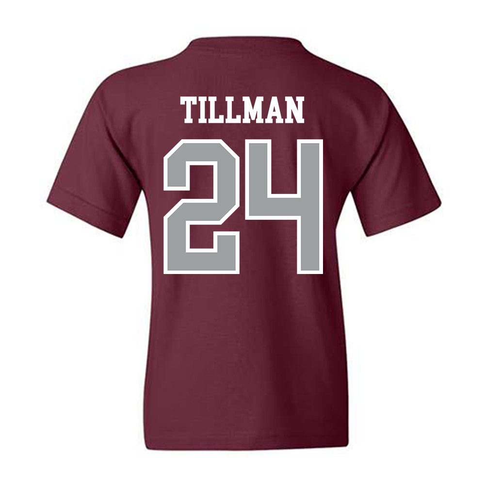 Texas A&M - NCAA Football : Ramarian Tillman - Sports Shersey Youth T-Shirt-1