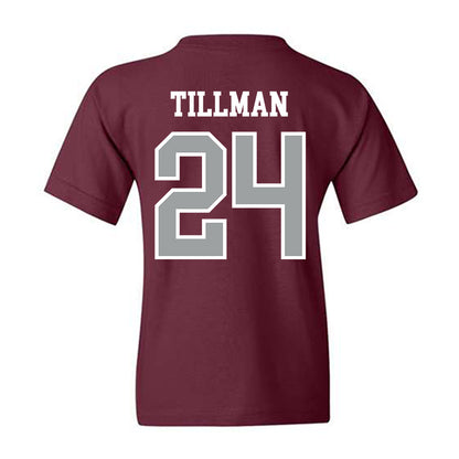 Texas A&M - NCAA Football : Ramarian Tillman - Sports Shersey Youth T-Shirt-1