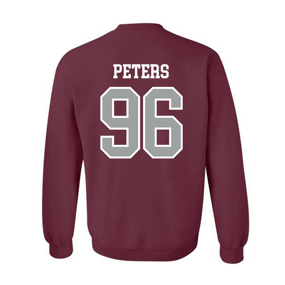 Texas A&M - NCAA Football : Waylon Peters - Sports Shersey Crewneck Sweatshirt-1