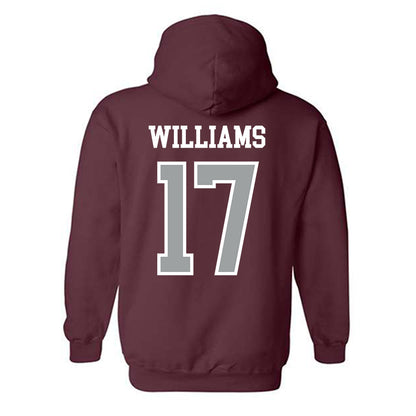 Texas A&M - NCAA Football : Madden Williams - Sports Shersey Hooded Sweatshirt-1