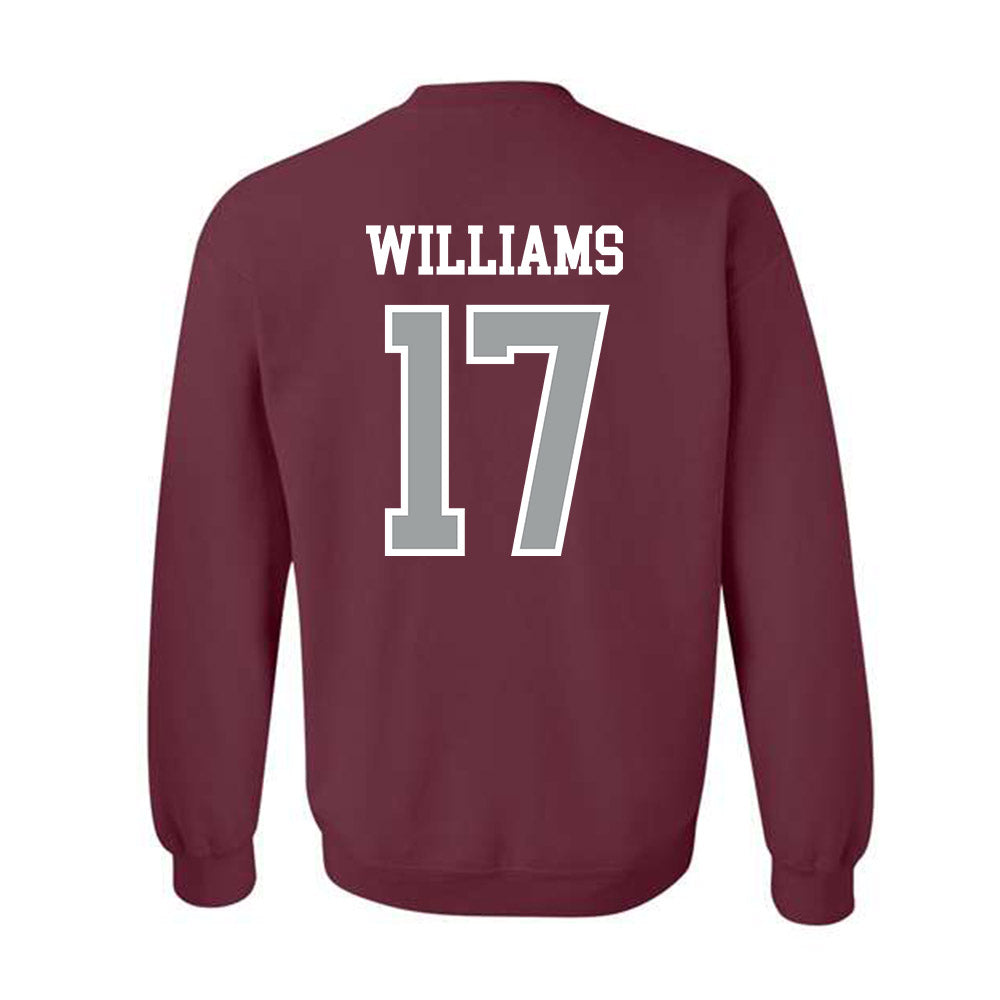 Texas A&M - NCAA Football : Madden Williams - Sports Shersey Crewneck Sweatshirt-1