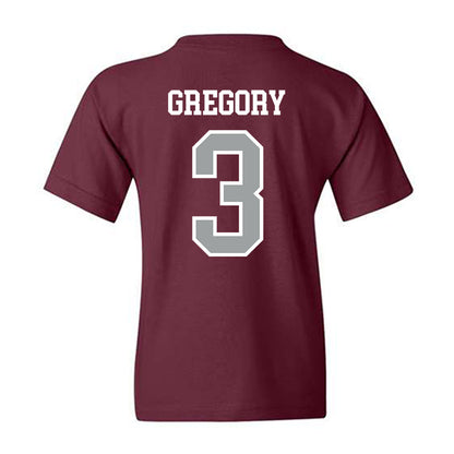 Texas A&M - NCAA Football : Aaron Gregory - Sports Shersey Youth T-Shirt-1