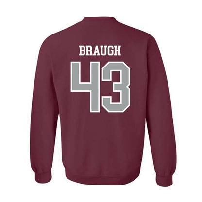 Texas A&M - NCAA Football : Carter Braugh - Sports Shersey Crewneck Sweatshirt-1