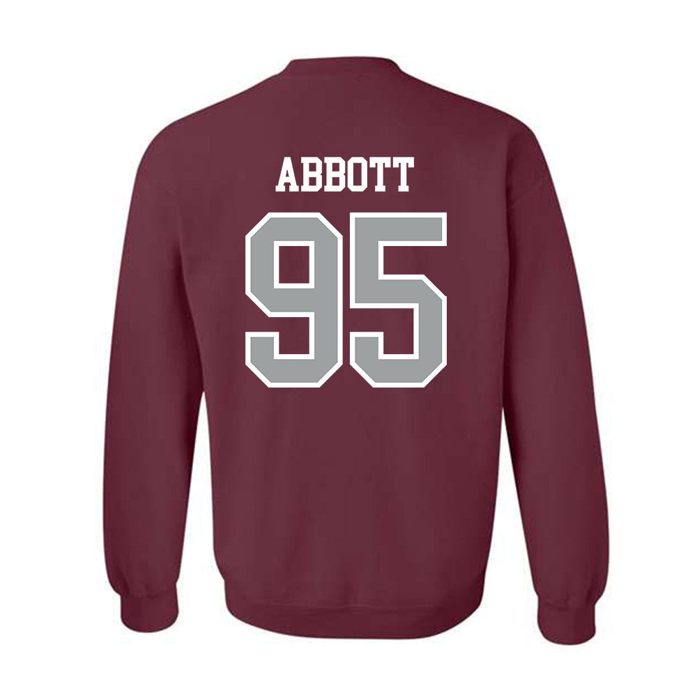 Texas A&M - NCAA Football : Alex Abbott - Sports Shersey Crewneck Sweatshirt-1