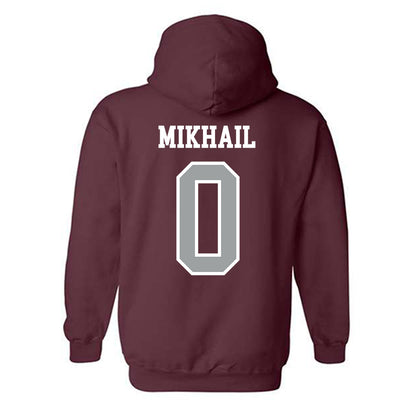 Texas A&M - NCAA Football : Noah Mikhail - Sports Shersey Hooded Sweatshirt-1