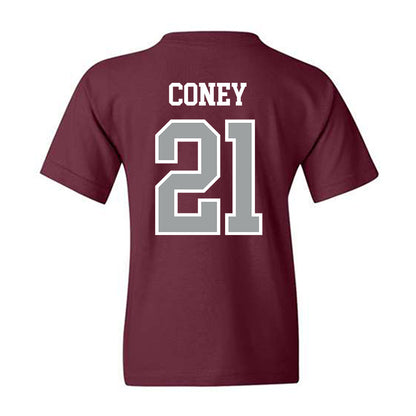 Texas A&M - NCAA Football : Raymir Coney - Sports Shersey Youth T-Shirt-1