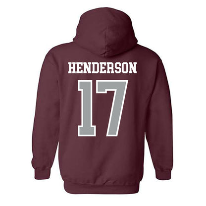 Texas A&M - NCAA Football : Ryan Henderson - Sports Shersey Hooded Sweatshirt-1