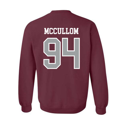 Texas A&M - NCAA Football : Angelo McCullom - Sports Shersey Crewneck Sweatshirt-1