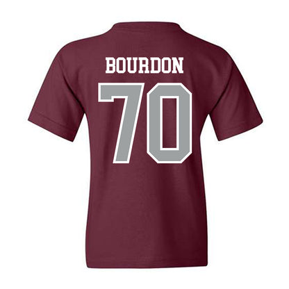 Texas A&M - NCAA Football : Robert Bourdon - Sports Shersey Youth T-Shirt-1