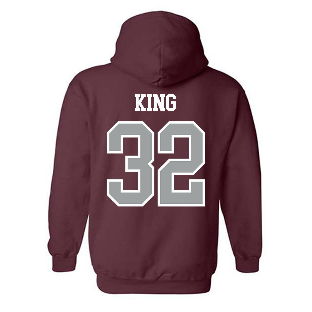 Texas A&M - NCAA Football : Taiyion King - Sports Shersey Hooded Sweatshirt-1