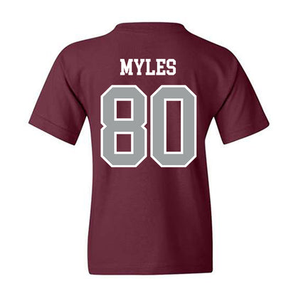 Texas A&M - NCAA Football : Jerome Myles - Sports Shersey Youth T-Shirt-1