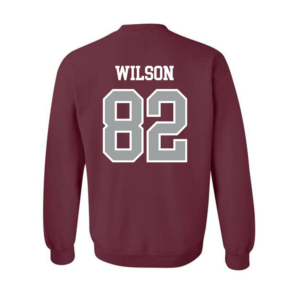 Texas A&M - NCAA Football : Jonah Wilson - Sports Shersey Crewneck Sweatshirt-1
