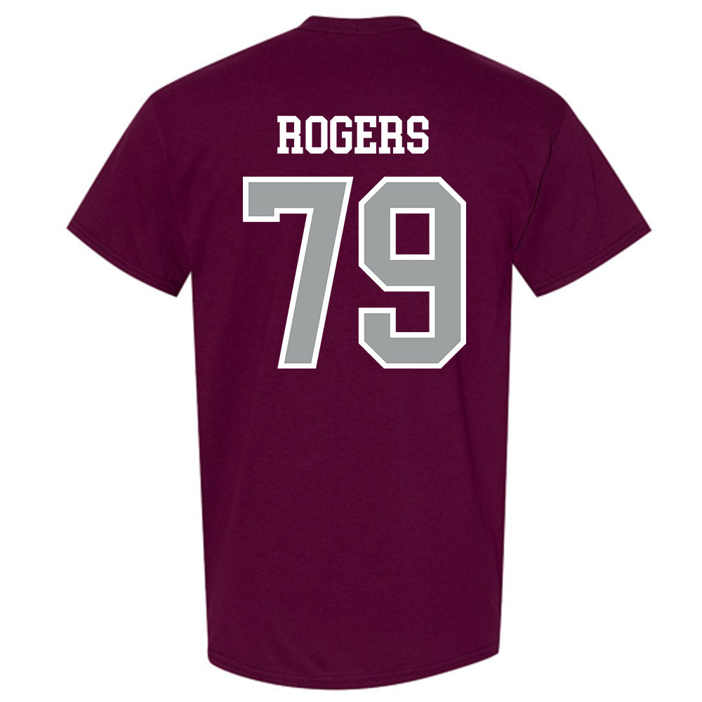 Texas A&M - NCAA Football : Lamont Rogers - Sports Shersey T-Shirt-1