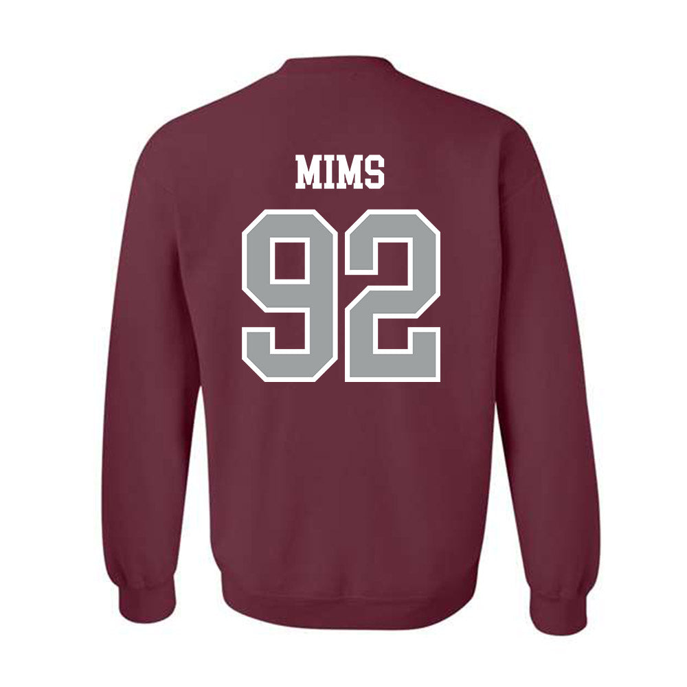 Texas A&M - NCAA Football : CJ Mims - Sports Shersey Crewneck Sweatshirt-1