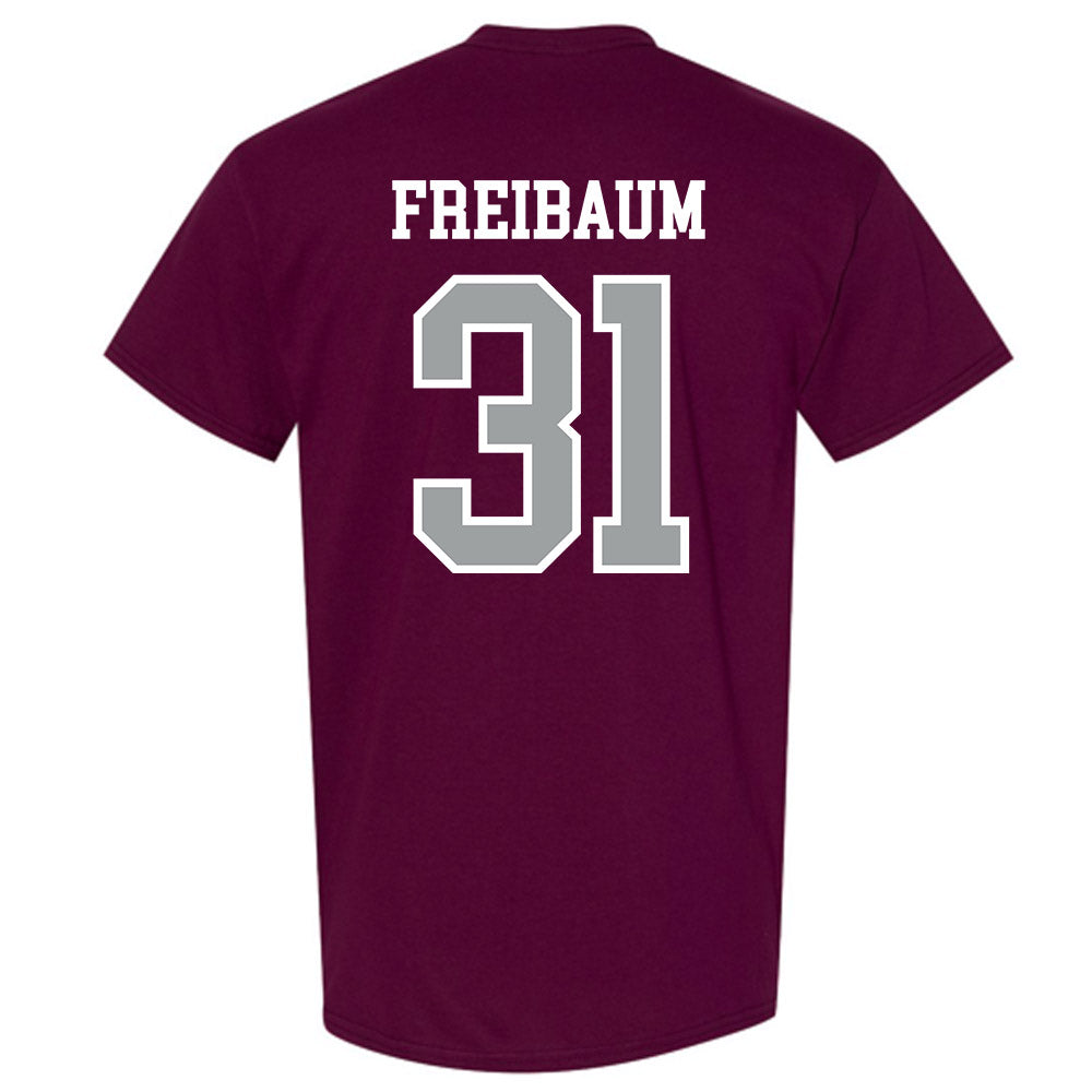 Texas A&M - NCAA Football : Shea Freibaum - Sports Shersey T-Shirt-1