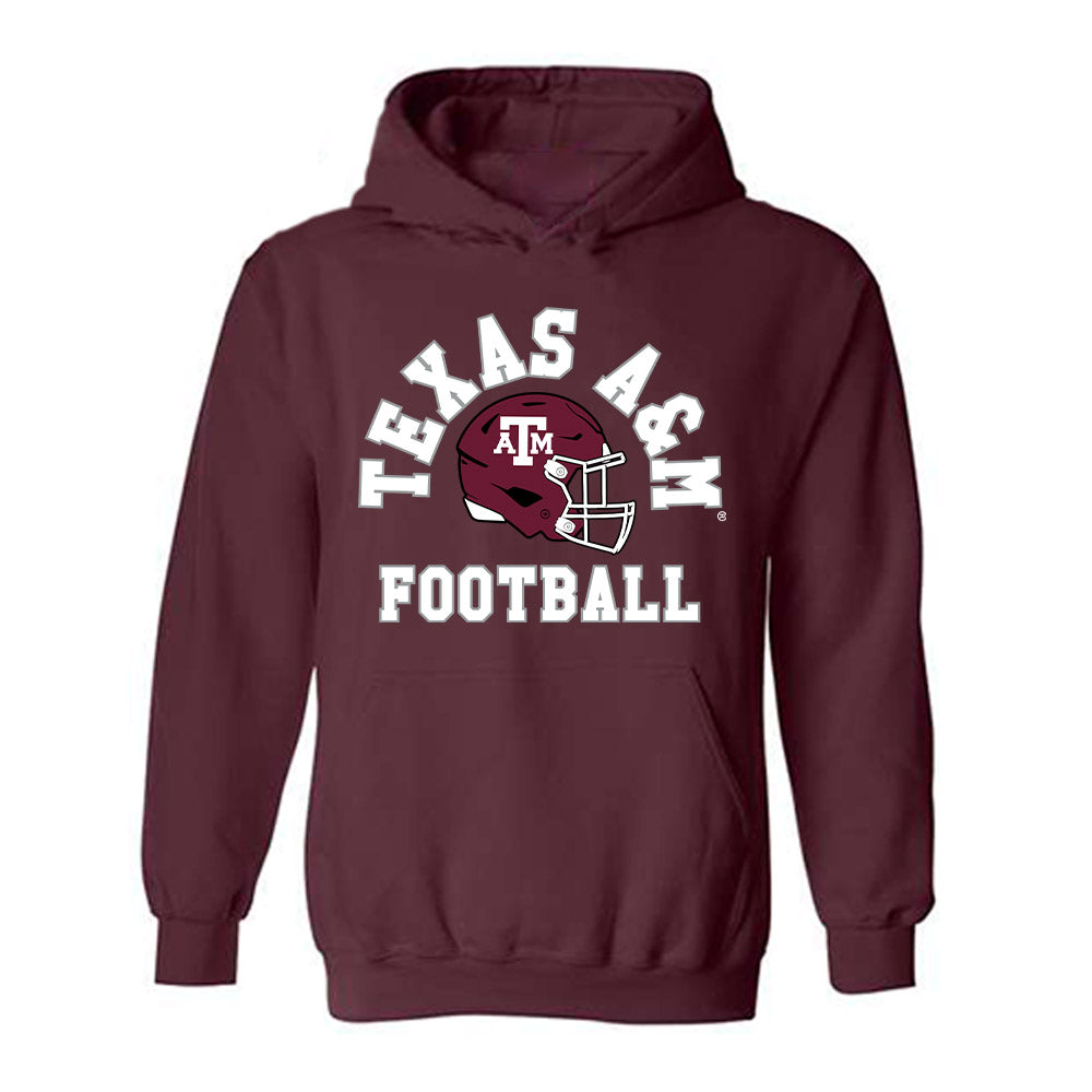 Texas A&M - NCAA Football : Madden Williams - Sports Shersey Hooded Sweatshirt-0