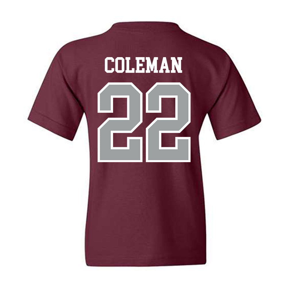 Texas A&M - NCAA Softball : Gracyn Coleman - Sports Shersey Youth T-Shirt-1
