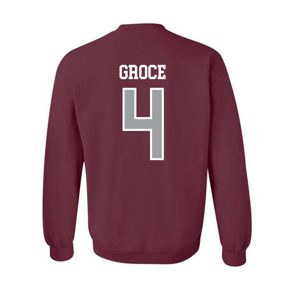 Texas A&M - NCAA Softball : Annsley Groce - Sports Shersey Crewneck Sweatshirt-1