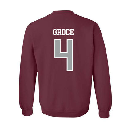 Texas A&M - NCAA Softball : Annsley Groce - Sports Shersey Crewneck Sweatshirt-1