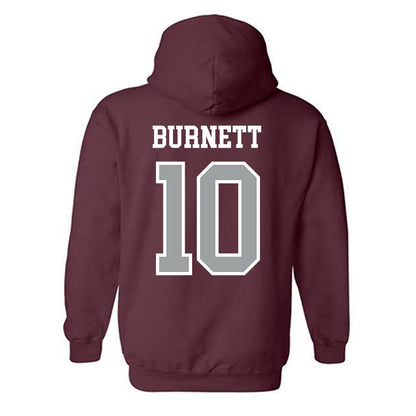 Texas A&M - NCAA Softball : Darby Burnett - Sports Shersey Hooded Sweatshirt-1