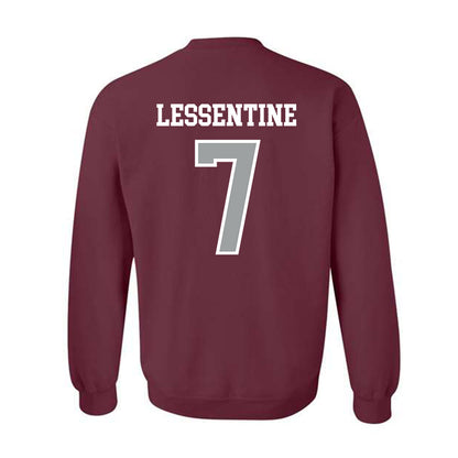 Texas A&M - NCAA Softball : Sydney Lessentine - Sports Shersey Crewneck Sweatshirt-1