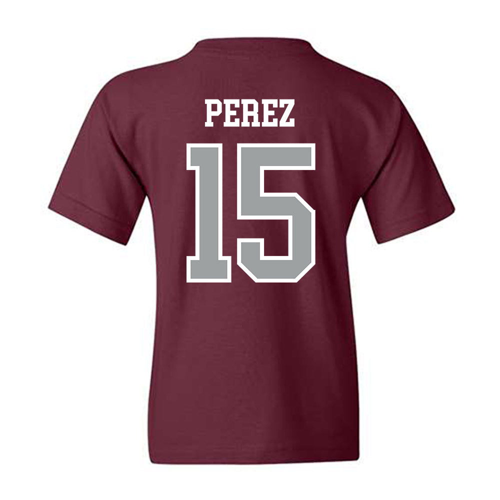 Texas A&M - NCAA Softball : Larisa Perez - Sports Shersey Youth T-Shirt-1