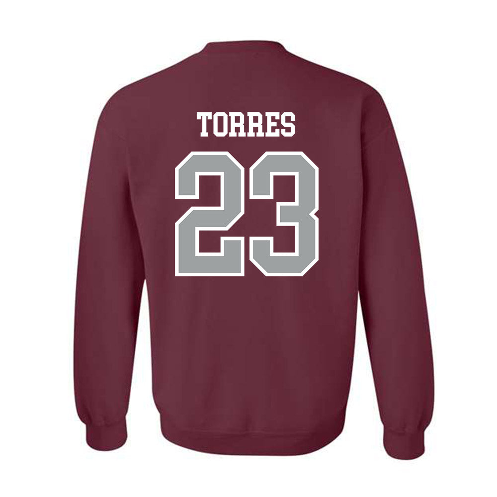 Texas A&M - NCAA Softball : Milan Torres - Sports Shersey Crewneck Sweatshirt-1