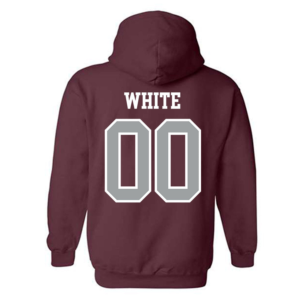 Texas A&M - NCAA Softball : Piper White - Sports Shersey Hooded Sweatshirt-1