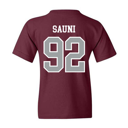 Texas A&M - NCAA Softball : Madison Sauni - Sports Shersey Youth T-Shirt-1