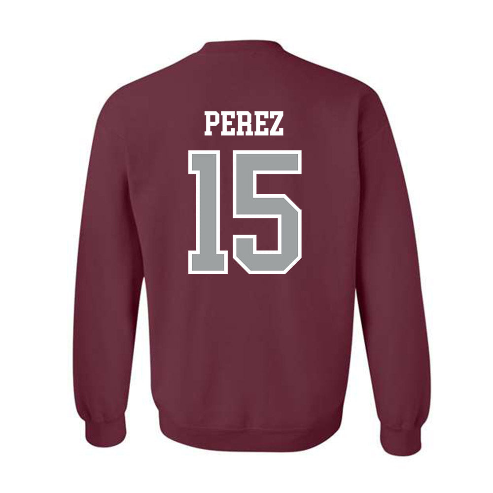 Texas A&M - NCAA Softball : Larisa Perez - Sports Shersey Crewneck Sweatshirt-1