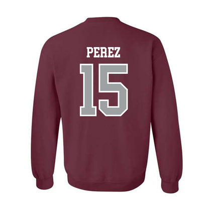 Texas A&M - NCAA Softball : Larisa Perez - Sports Shersey Crewneck Sweatshirt-1