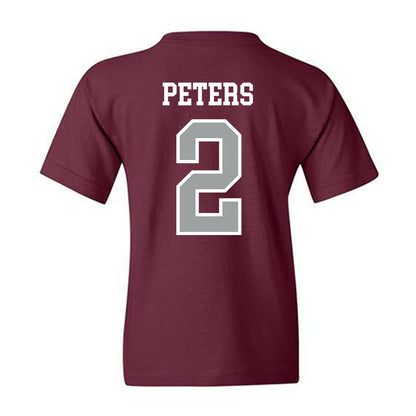 Texas A&M - NCAA Softball : Sidne Peters - Sports Shersey Youth T-Shirt-1