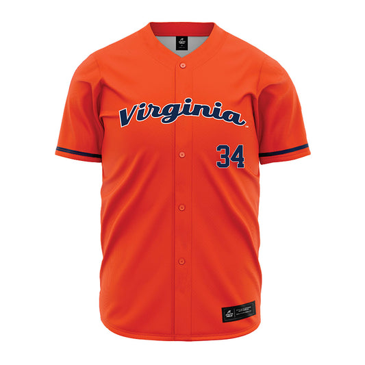 Virginia - NCAA Baseball : Harrison Didawick - Orange Jersey-0
