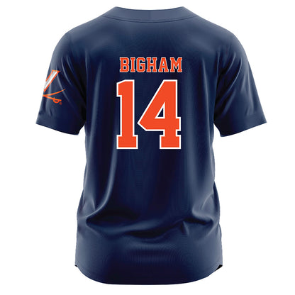 Virginia - NCAA Softball : Eden Bigham - Softball Jersey-1